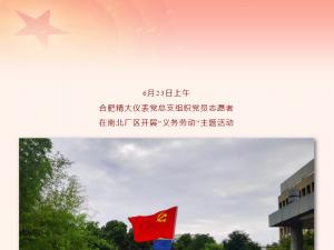 忠誠向黨，行動踐行——精大黨總支部組織開展“義務(wù)